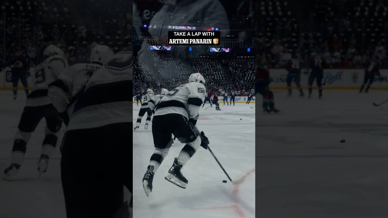 GAME ONE LETS GO! #lakings #hockey #gokingsgo