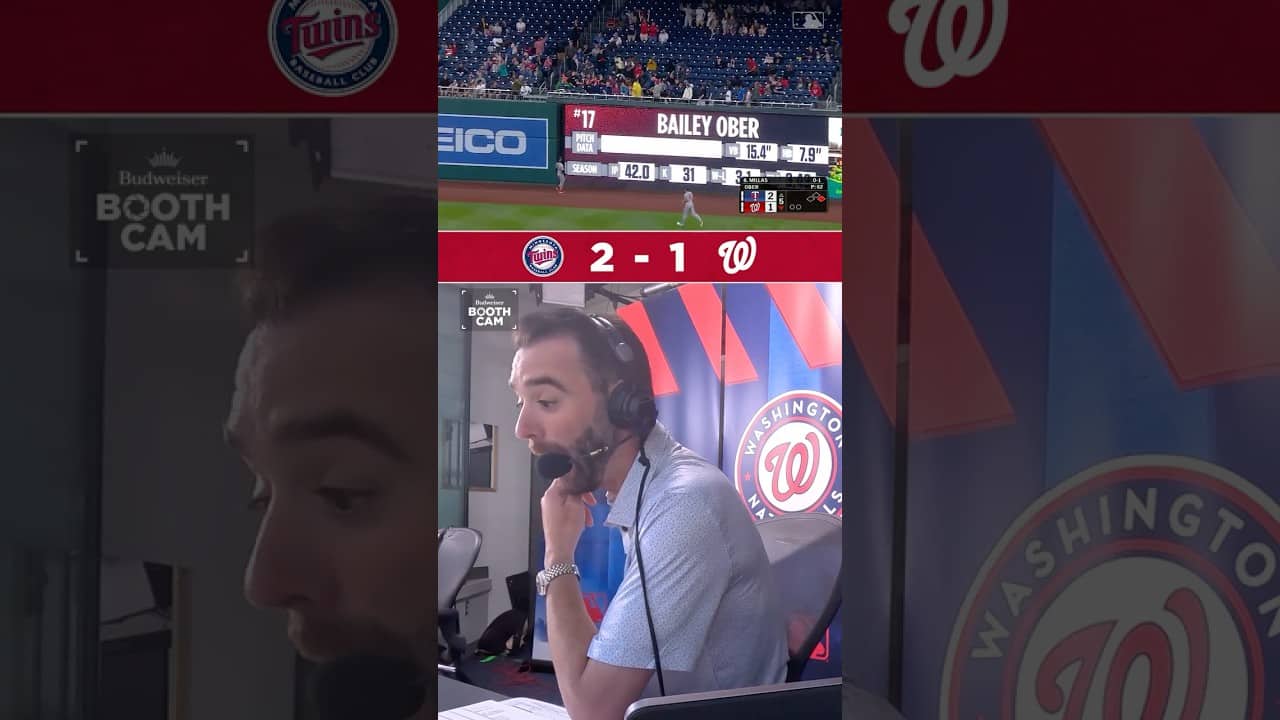 Four Home Runs One Booth Cam 🗣️