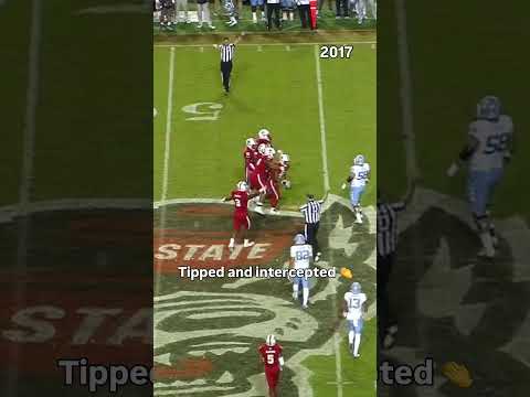 His teammates were hyped ‼️ #ncstate #accfootball #collegefootball