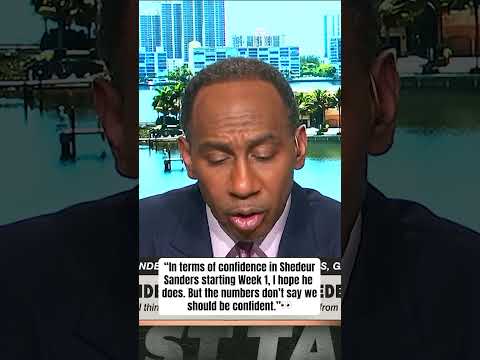 Stephen A. doesn't know if Shedeur Sanders should start Week 1