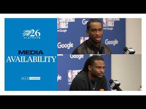 SGA and Cason After Game 7 | Playoffs | WCF Game 7 | Postgame Media | May 30, 2026