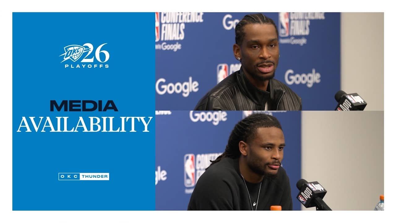 SGA and Cason After Game 7 | Playoffs | WCF Game 7 | Postgame Media | May 30, 2026