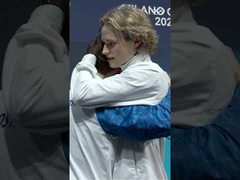 A champion on and off the ice. 🤝