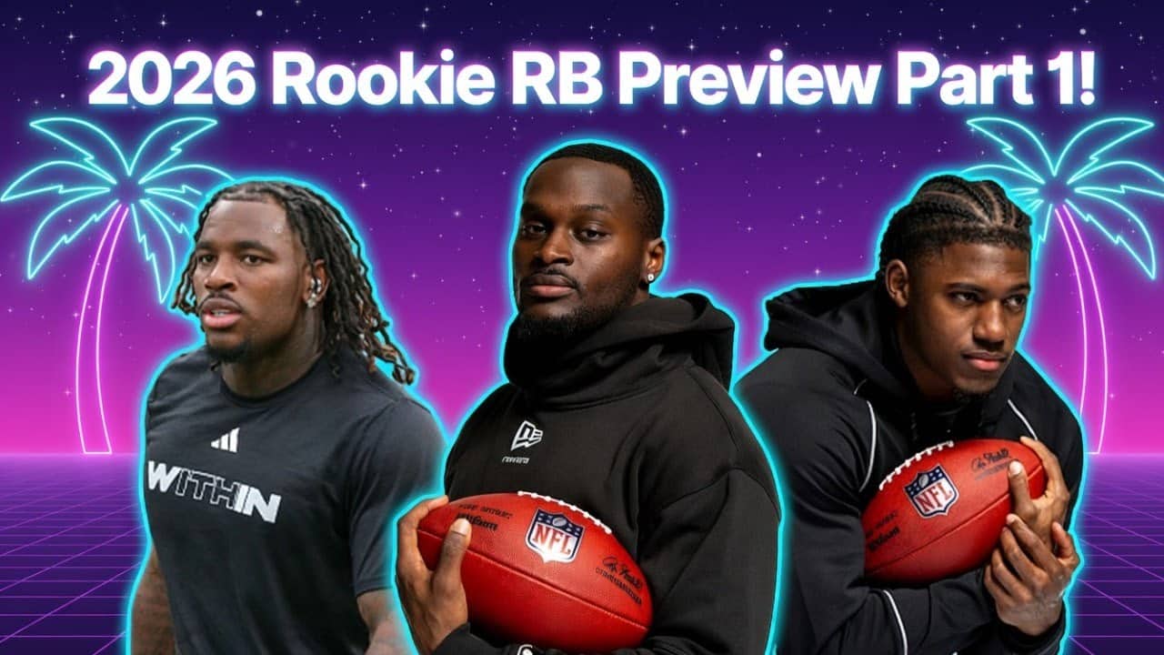 2026 Rookie RB Preview (Part 1): Dave Kluge Breaks Down Love, Price, Coleman & More! | FFT Dynasty