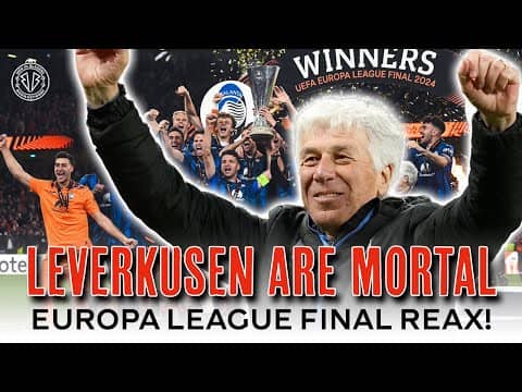 Atalanta Stuns Leverkusen with Unbelievable Win | Must-Watch Reactions Inside!