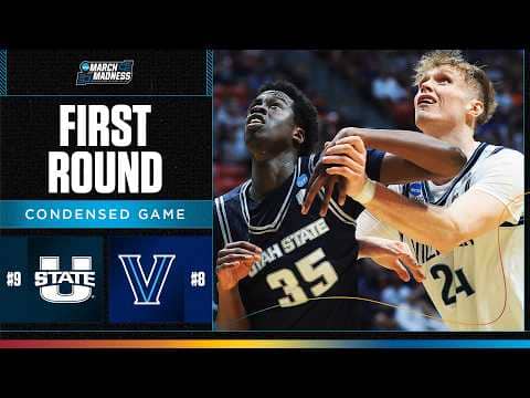 Utah State vs. Villanova - First round NCAA tournament extended highlights