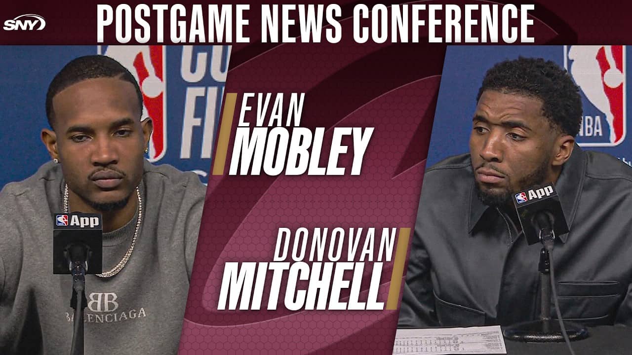 Cavaliers' stars Donovan Mitchell & Evan Mobley search for answers after Knicks take 3-0 series lead