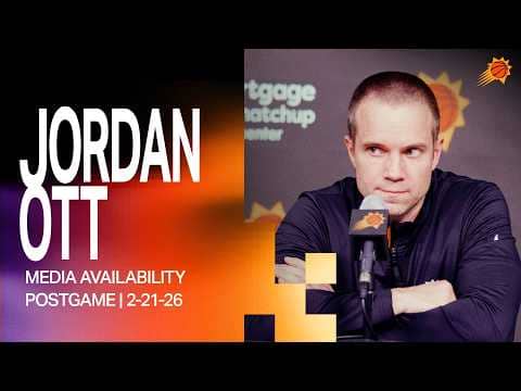 Head Coach Jordan Ott Postgame Media Availability | 2-21-26