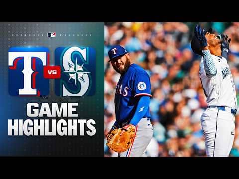Rangers vs. Mariners Game Highlights (4/18/26) | MLB Highlights