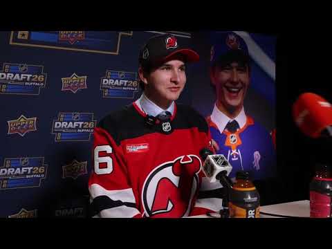 Alexander Command meets the media at the podium