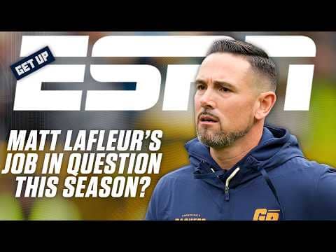 Is Matt LaFleur on the HOT SEAT & is Jordan Love to BLAME? 😳 Jeff Saturday has STATS 📈 | Get Up