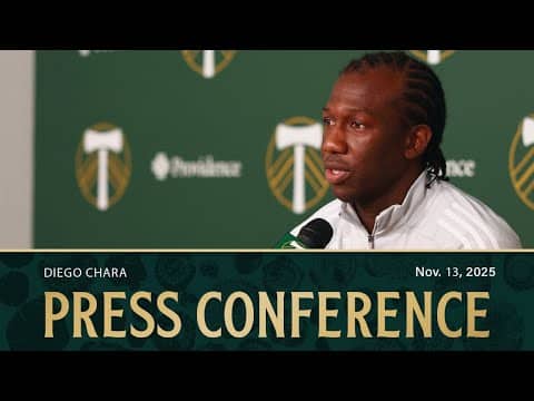 Diego Chara | End of 2025 Season Press Conference