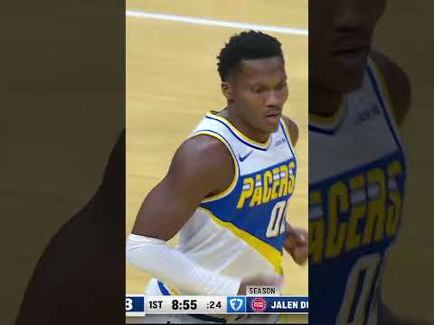 Bennedict Mathurin Explodes Through Paint for the Slam 💥