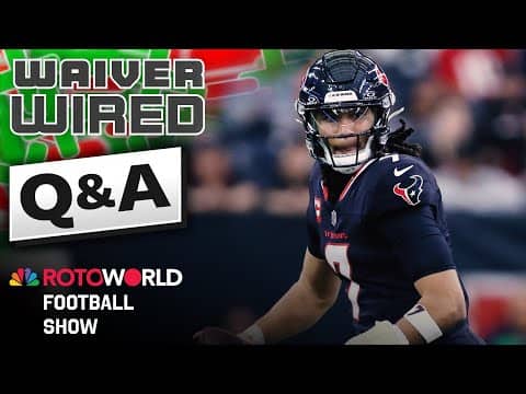 NFL Fantasy Football Q&A w/ RotoPat, Denny Carter (12/15/25) | Rotoworld Football Show | NBC Sports