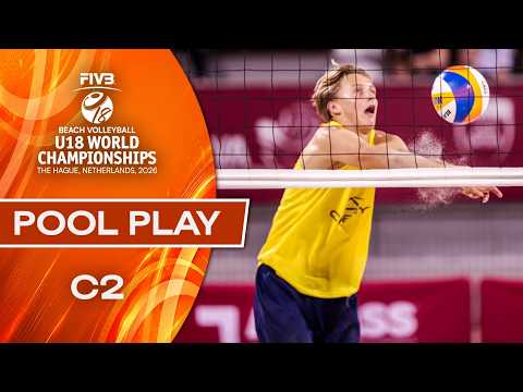 Pool Play - Court 2 | Beach U18 World Championships 2026 | The Hague
