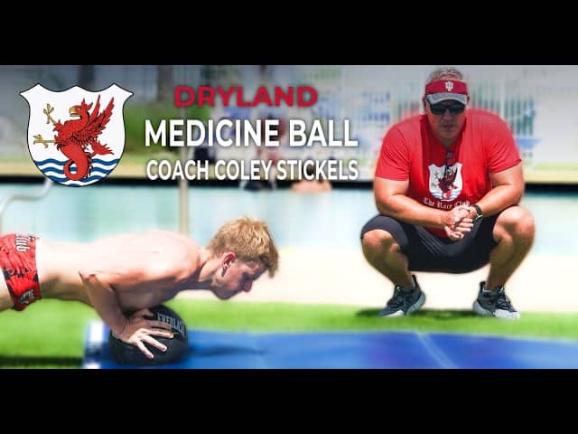 Medicine Ball Dryland for Swimmers - Coley Stickels