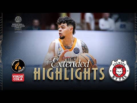 Promitheas Patras BC Vikos Cola v Rytas Vilnius | Full Game Highlights | #BasketballCL 2025-26