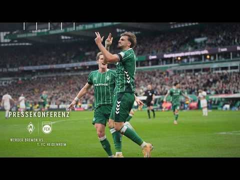 SV WERDER BREMEN VS. 1. FC HEIDENHEIM I PRESSEKONFERENZ