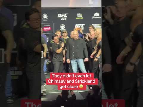 Chimaev and Strickland 👀 #UFC328