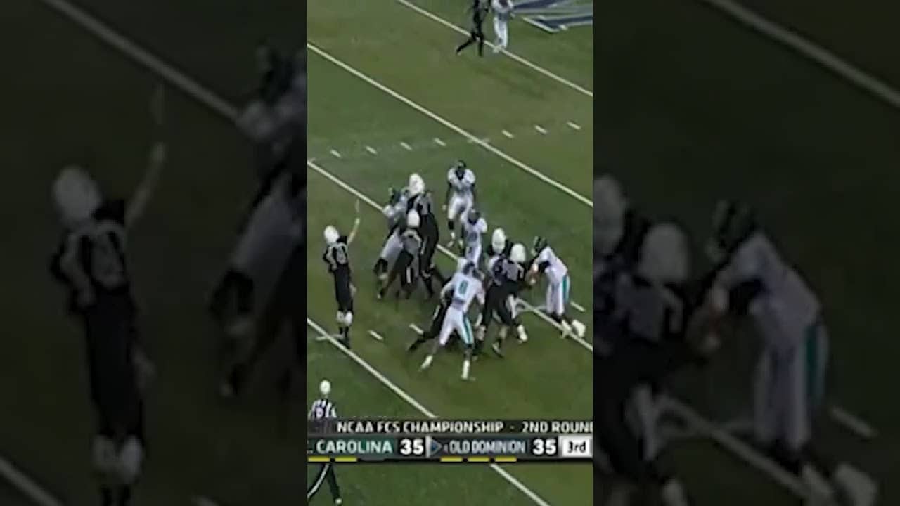 Taylor Heinicke's FCS highlights at Old Dominion 🏈 #shorts