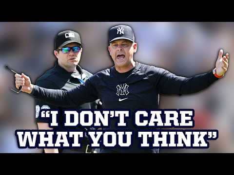 I reacted to Aaron Boone saying the Yankees have the fewest baserunning mistakes