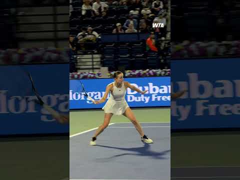 ready. set. twirl 🤩 #wta #tennis #sports #elinasvitolina #hotshot