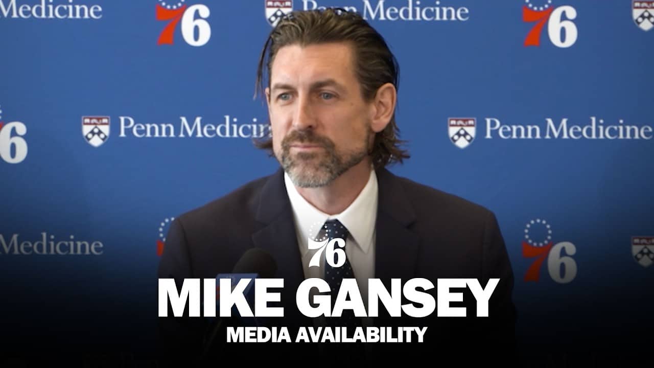 Philadelphia 76ers Media Availability 🎙️ | Mike Gansey | 06.08.26