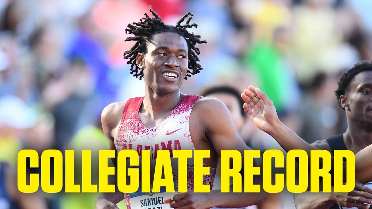BLAZING FAST 400m Record at NCAA Championships