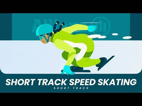Short track speed skating explained | Be the fastest and the smartest ❄️
