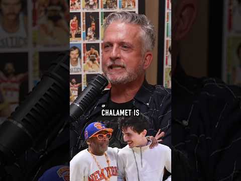 Is Timothée Chalamet gunning for Spike Lee's spot as the no. 1 Knicks fan? 😂