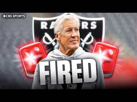 Raiders have fired head coach Pete Carroll after one season | Possible candidates + Next Steps