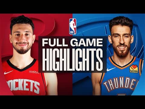 ROCKETS at THUNDER | FULL GAME HIGHLIGHTS | February 7, 2026