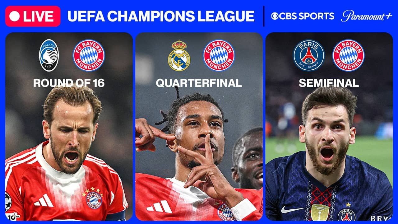 BAYERN ROAD TO THE SEMIFINAL | ⭐ UEFA Champions League 24/7 ⭐ | CBS Sports Golazo