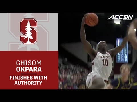Stanford's Chisom Okpara Punishes the Notre Dame Defense