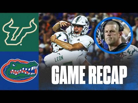 USF stuns No. 13 Florida at the Swamp | What does this mean for Billy Napier? | Game Recap