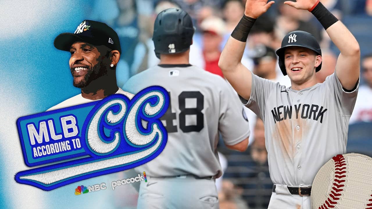 Ben Rice, Paul Goldschmidt powering Yankees with Aaron Judge out | MLB According to CC | MLB on NBC