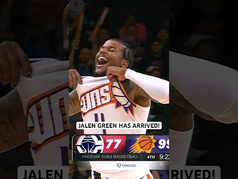 Jalen Green for THREE! 👌