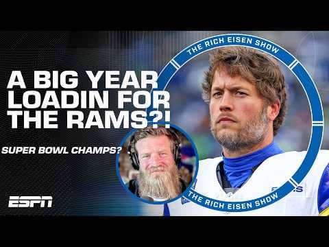 Will the Los Angeles Rams win it all?! Fitzpatrick says YES if… 👀 | The Rich Eisen Show