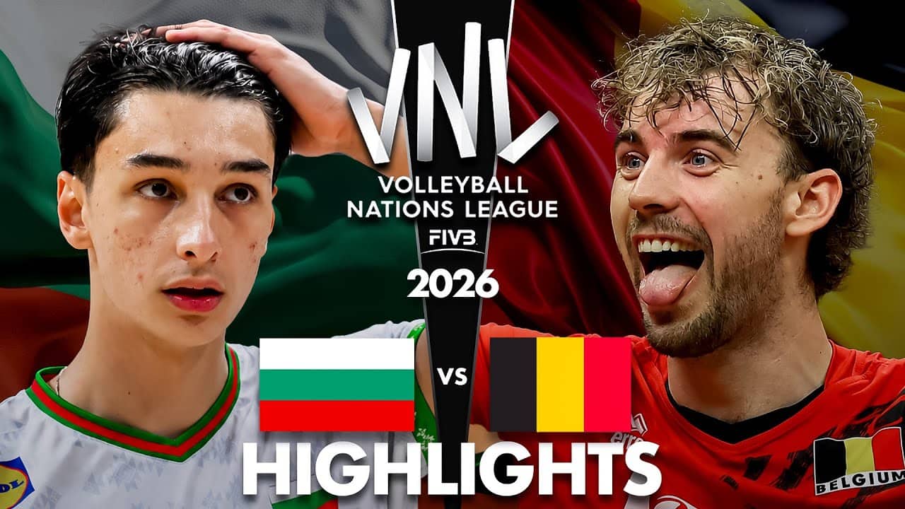 Bulgaria 🇧🇬 vs Belgium 🇧🇪 | Highlights | Men's VNL 2026