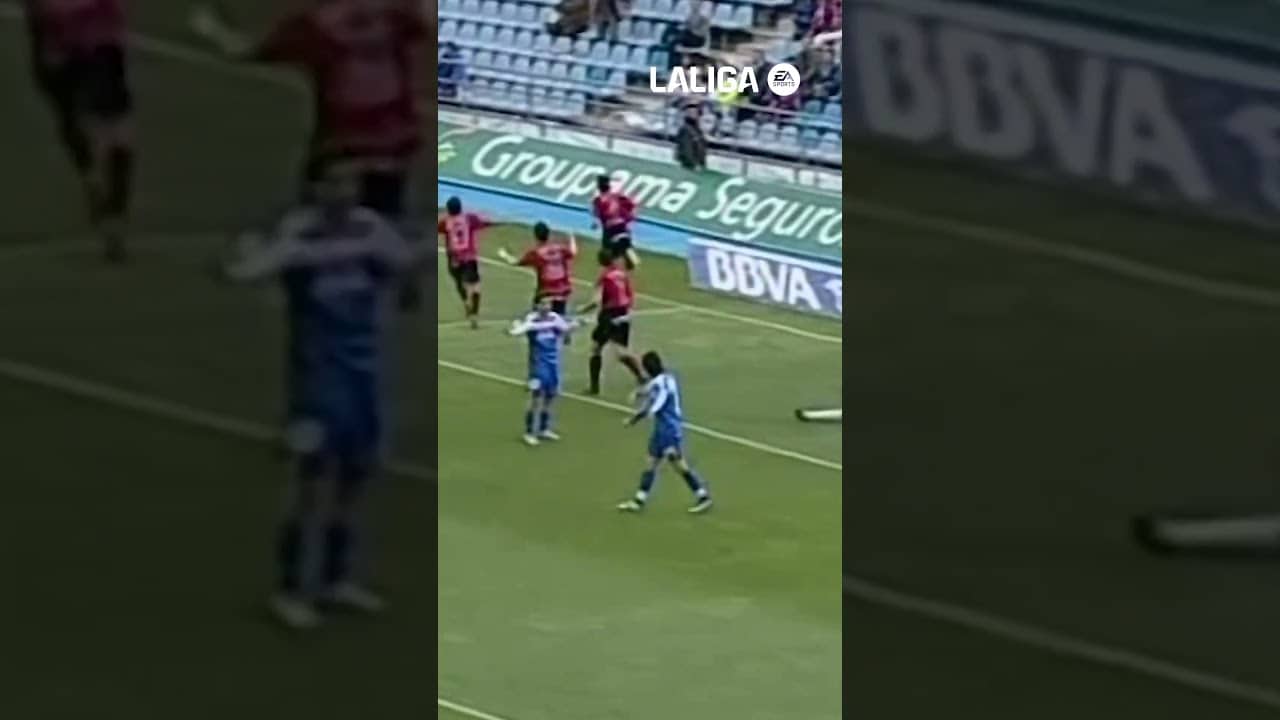 Gol de Miguel Flaño en el #GetafeOsasuna de la temporada 2007/08 #LaLigaHighLights #Osasuna #shorts