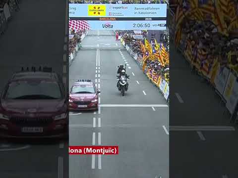 Brady Gilmore steals it on the line! 🙌  The Aussie win a fast and furious final stage in Catalunya.