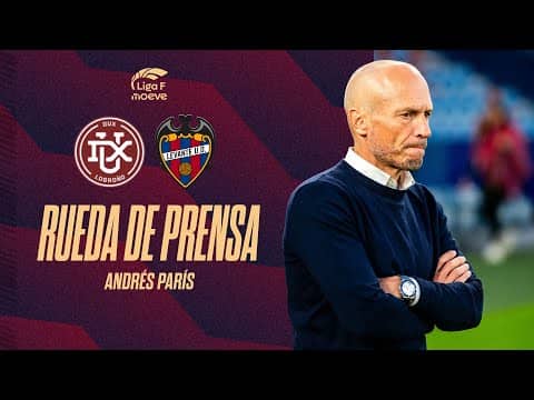 RUEDA DE PRENSA de Andrés París previa al encuentro ante el DUX Logroño (J15)