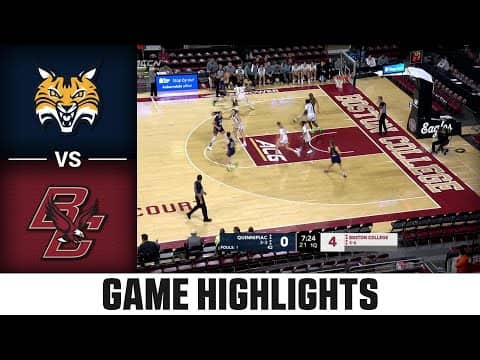 Quinnipiac vs. Boston College Match Highlights | 2025 ACC Womens's Basketball