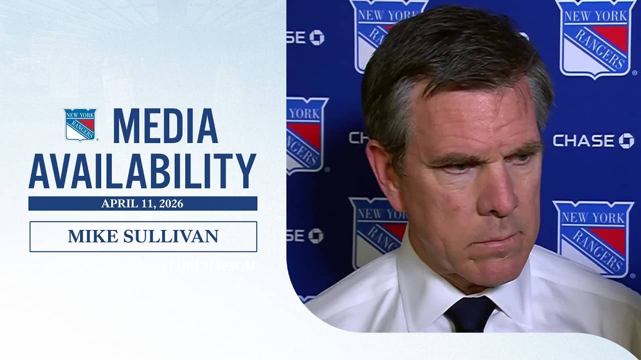 NYR at DAL: Mike Sullivan Postgame Media Availability | April 11, 2026