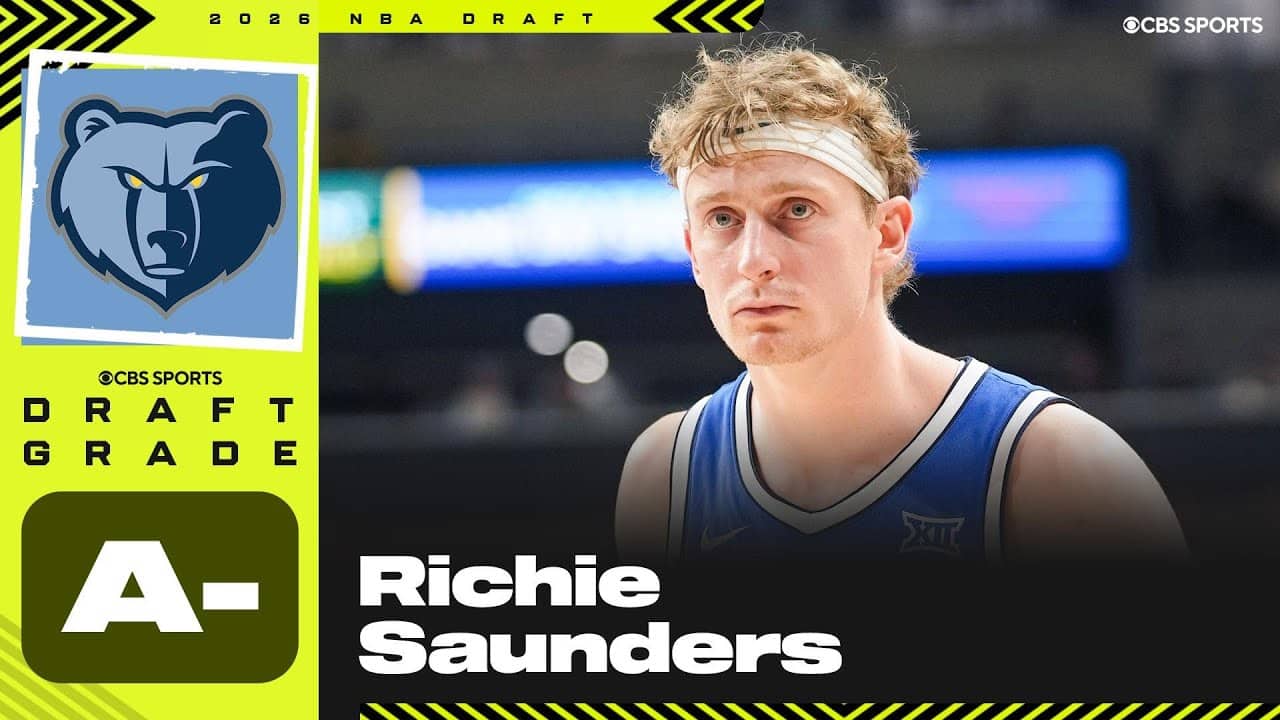 Richie Saunders selected No. 32 overall by Grizzlies | 2026 NBA Draft Grades & Instant Reaction