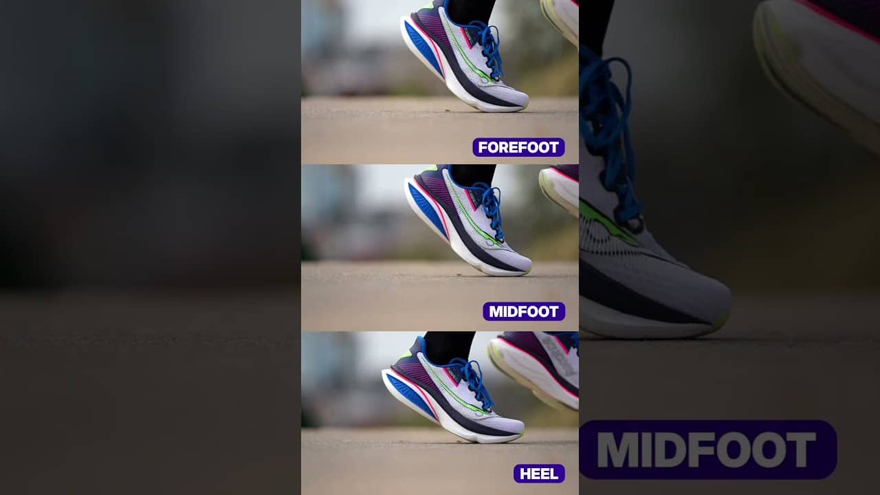Testing the Saucony Endophin Azura across three running gaits. Which one are you?