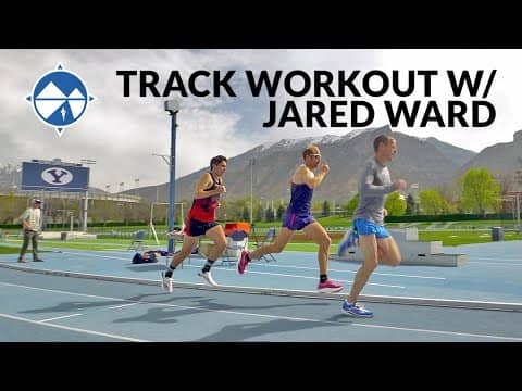 Fast Post-Marathon Track Workout w/ Olympian Jared Ward | BYU Run In The Saucony Endorphin Pro
