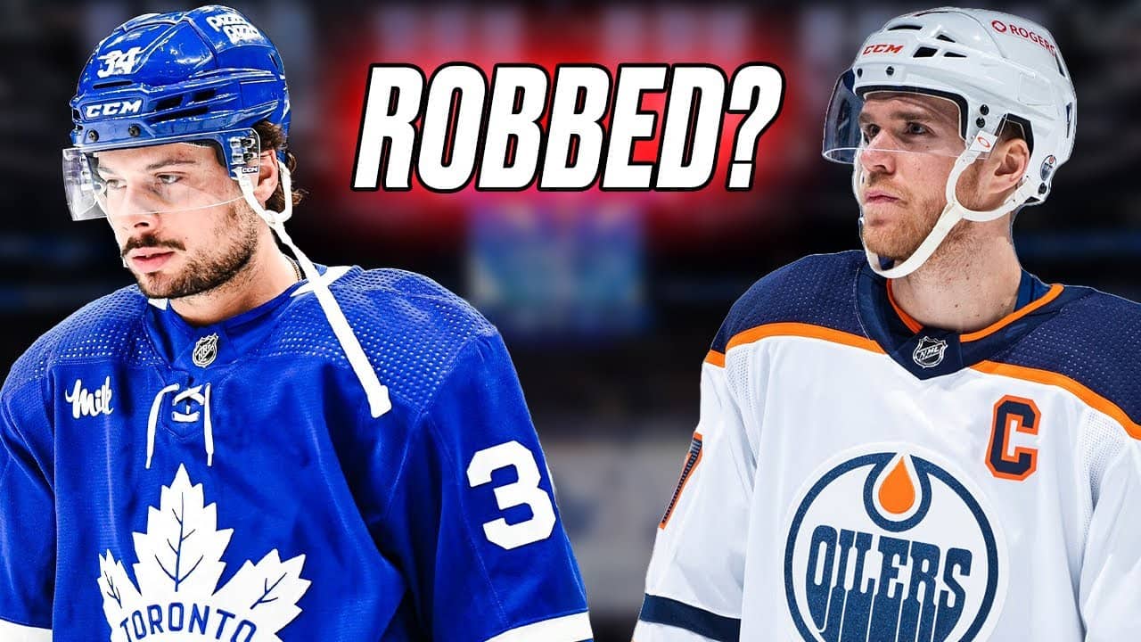 Are Auston Matthews and Connor McDavid Getting Robbed?