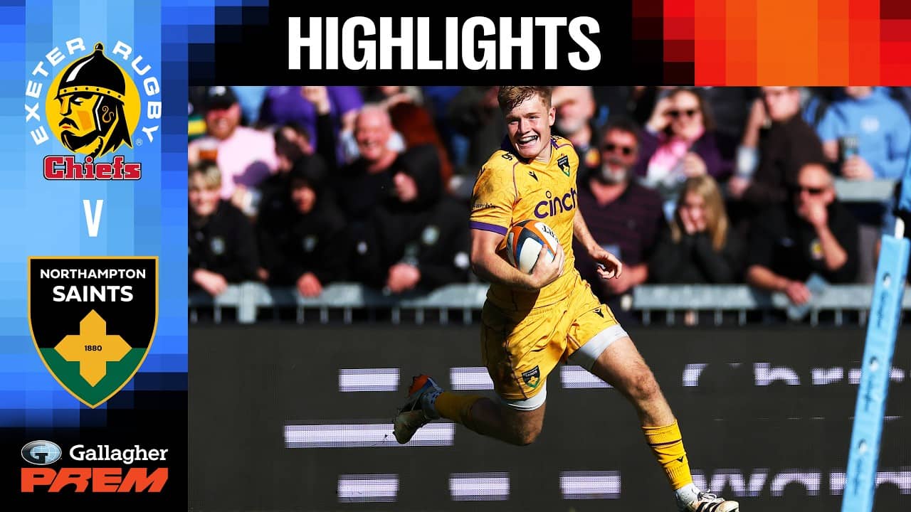 HIGHLIGHTS & REACTION: Exeter Chiefs v Northampton Saints | LATE DRAMA! Gallagher PREM 25/26 | R 13