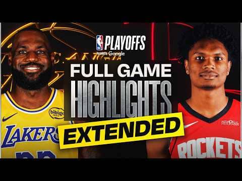 EXTENDED: #4 LAKERS at #5 ROCKETS | FULL GAME 4 HIGHLIGHTS | April 26, 2026